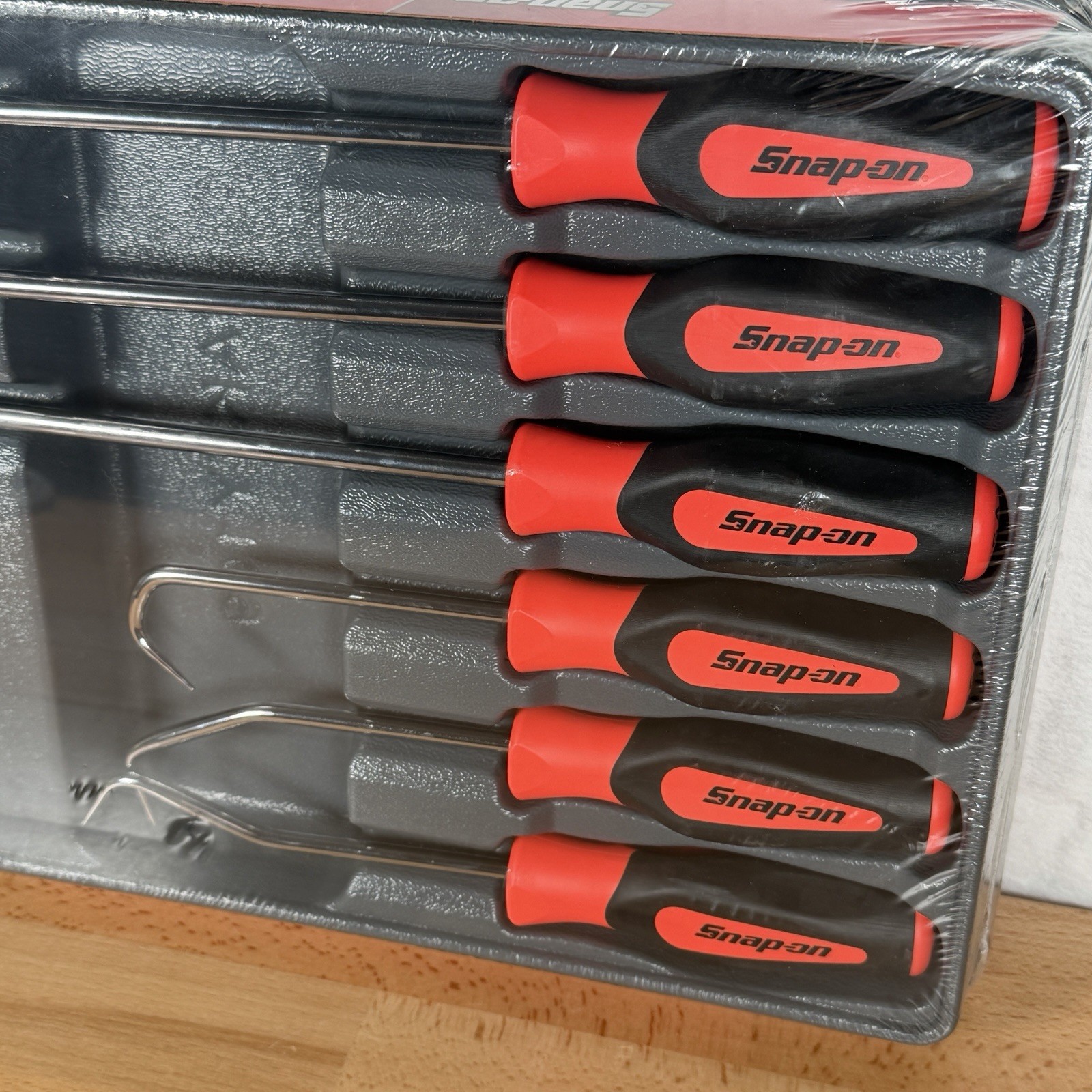 New Snap-on™ SGRHT6BO 6-piece Radiator Hose Pick Orange Soft Grip *NEW & SEALED*