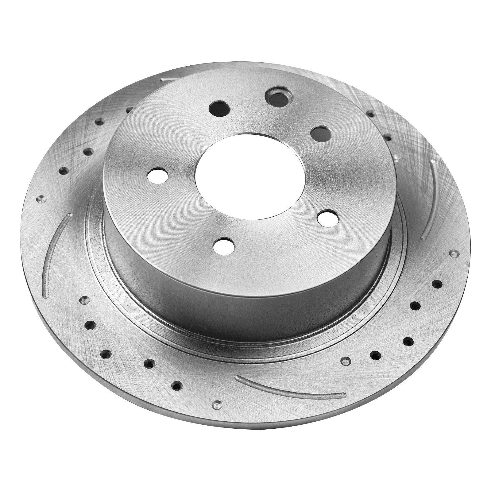 Front & Rear Disc Brake Rotors + Ceramic Brake Pads for Lincoln MKZ 2013-2016
