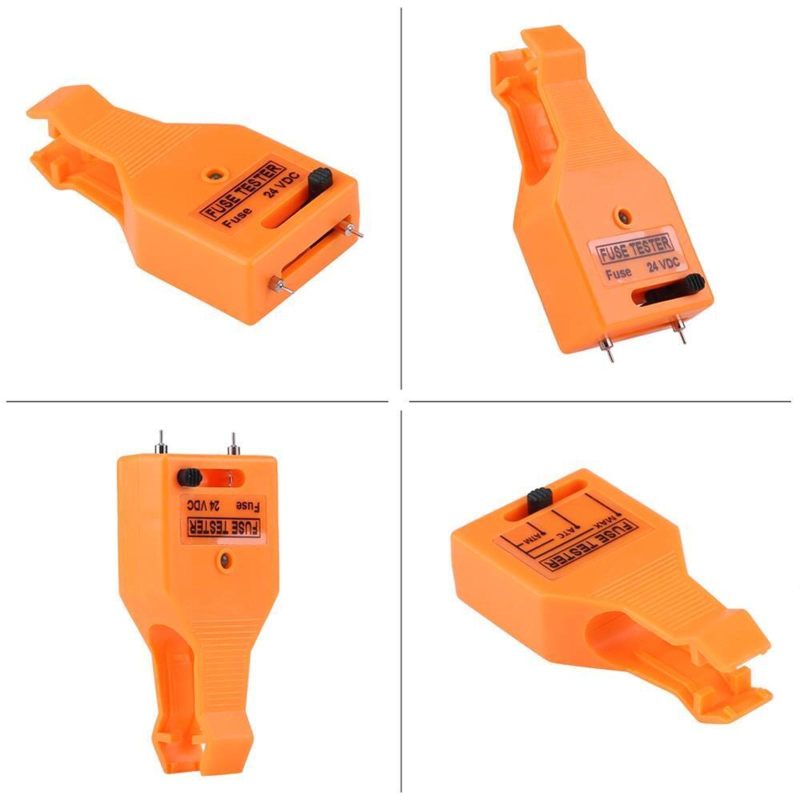 Non-slip Automotive Car Fuse Blade Type Fuse Tester Checker Puller Removal Tool
