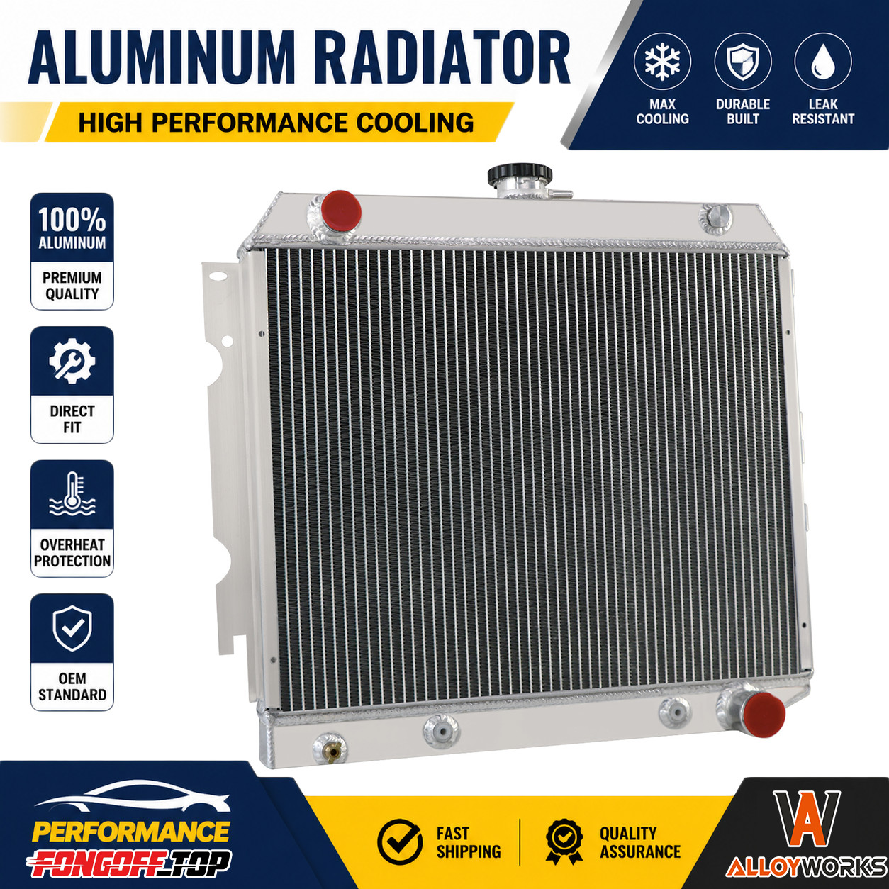 3 Row RADIATOR FITS 1968-1974 70 PLYMOUTH ROADRUNNER/SATELLITE/BARRACUDA V8#2374