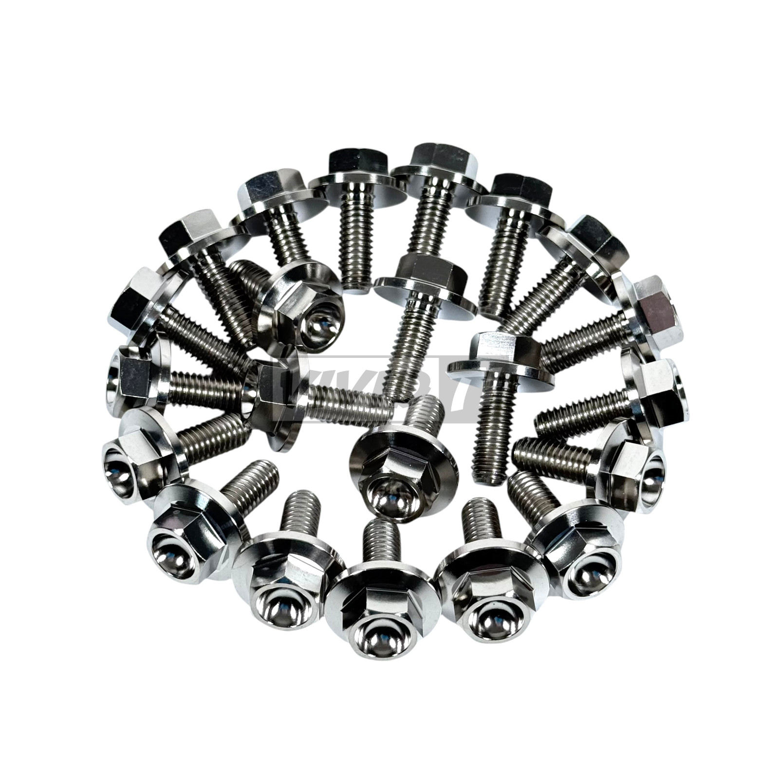VividTi – 20 TITANIUM Engine dress up bolts m6x1.0 fenders headlight hood & More