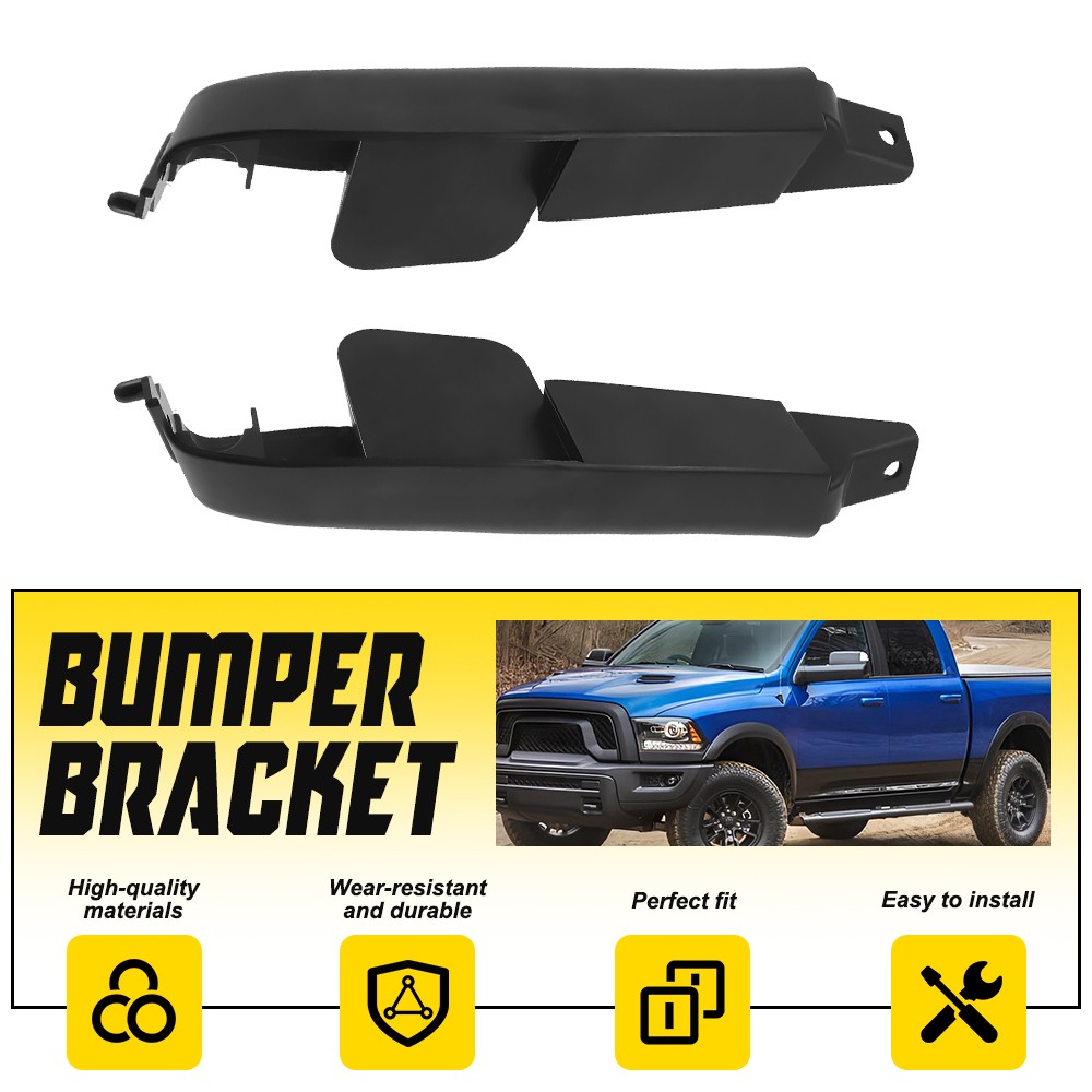 For 2013-2022 Ram 1500 Classic Front Bumper Mounting Brackets Left & Right Side`