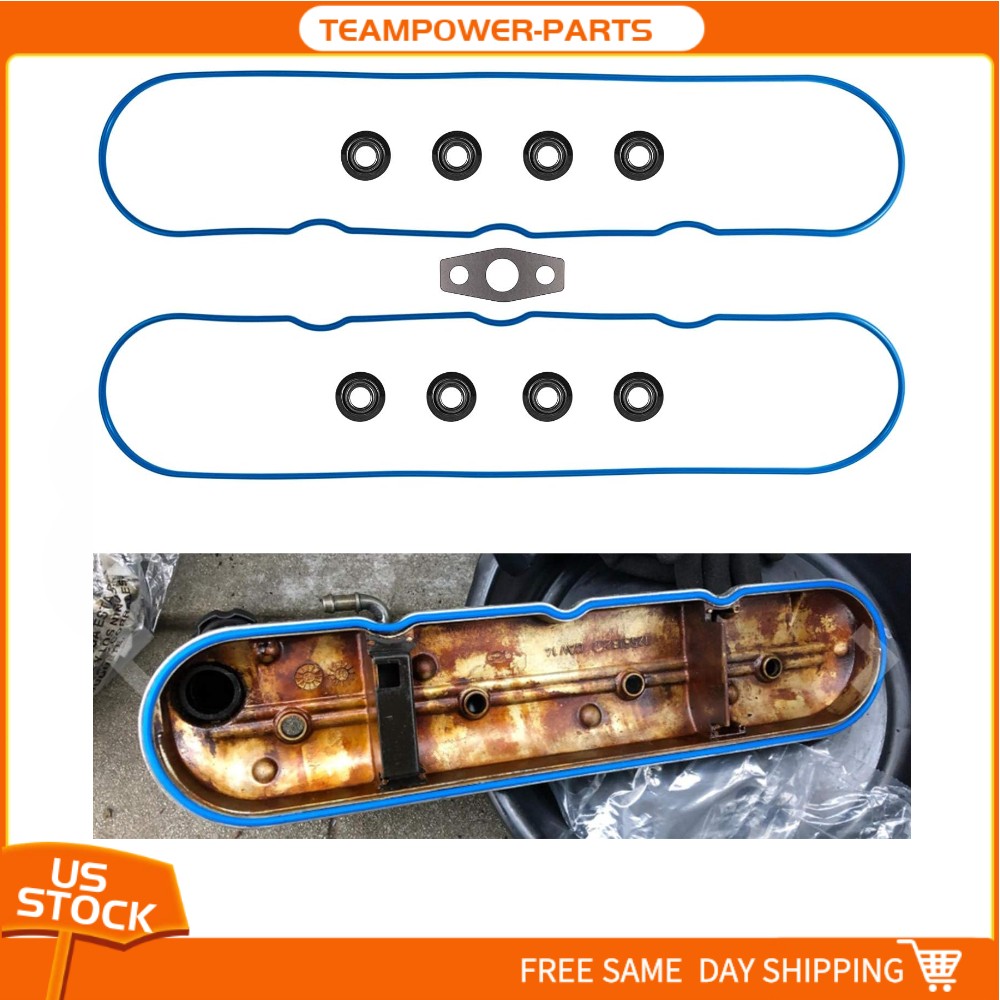 Engine Fel-Pro Valve Cover Gasket For GM LS 4.8L 5.3L 5.7L 6.0L 6.2L VS50504 R-1
