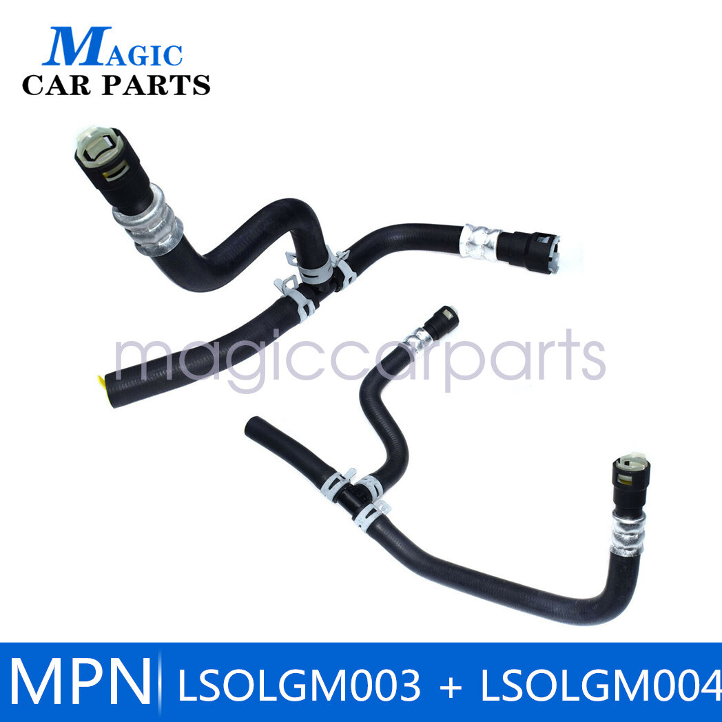 Inlet & Outlet Heater Hose For Buick Enclave Chevrolet Traverse GMC Acadia 3.6L