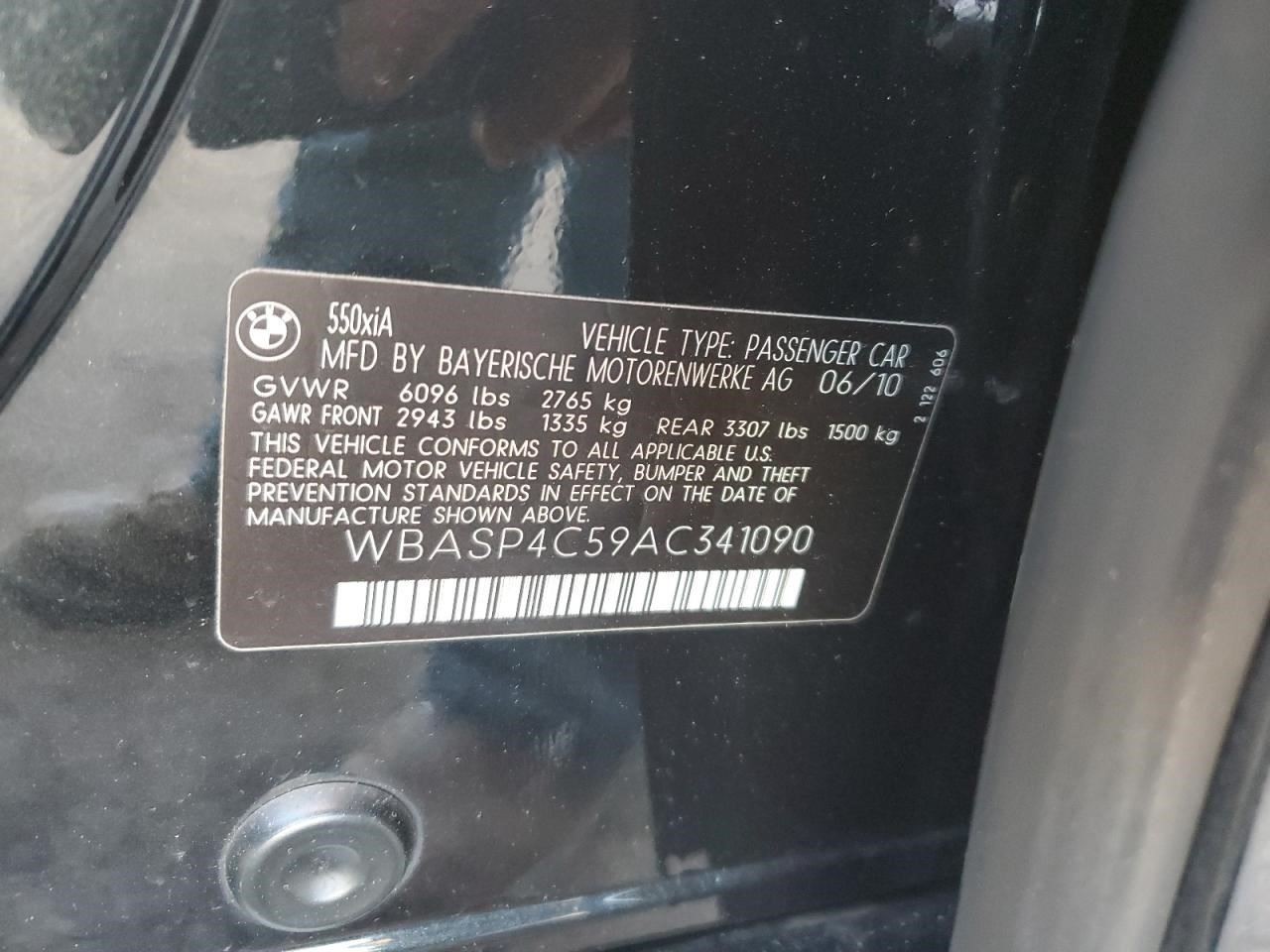 Info-GPS-TV Screen Display Screen Front Dash Fits 10-11 BMW 535i GT 443513