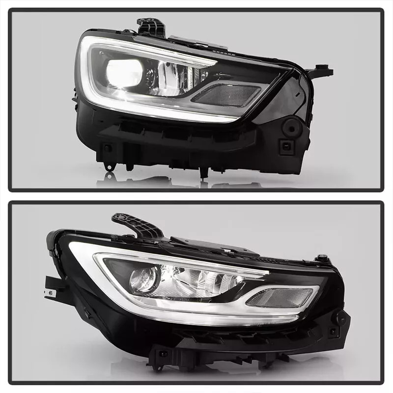 Pair For 2021-2024 Chrysler Pacifica LED DRL Projector Headlights Headlamps