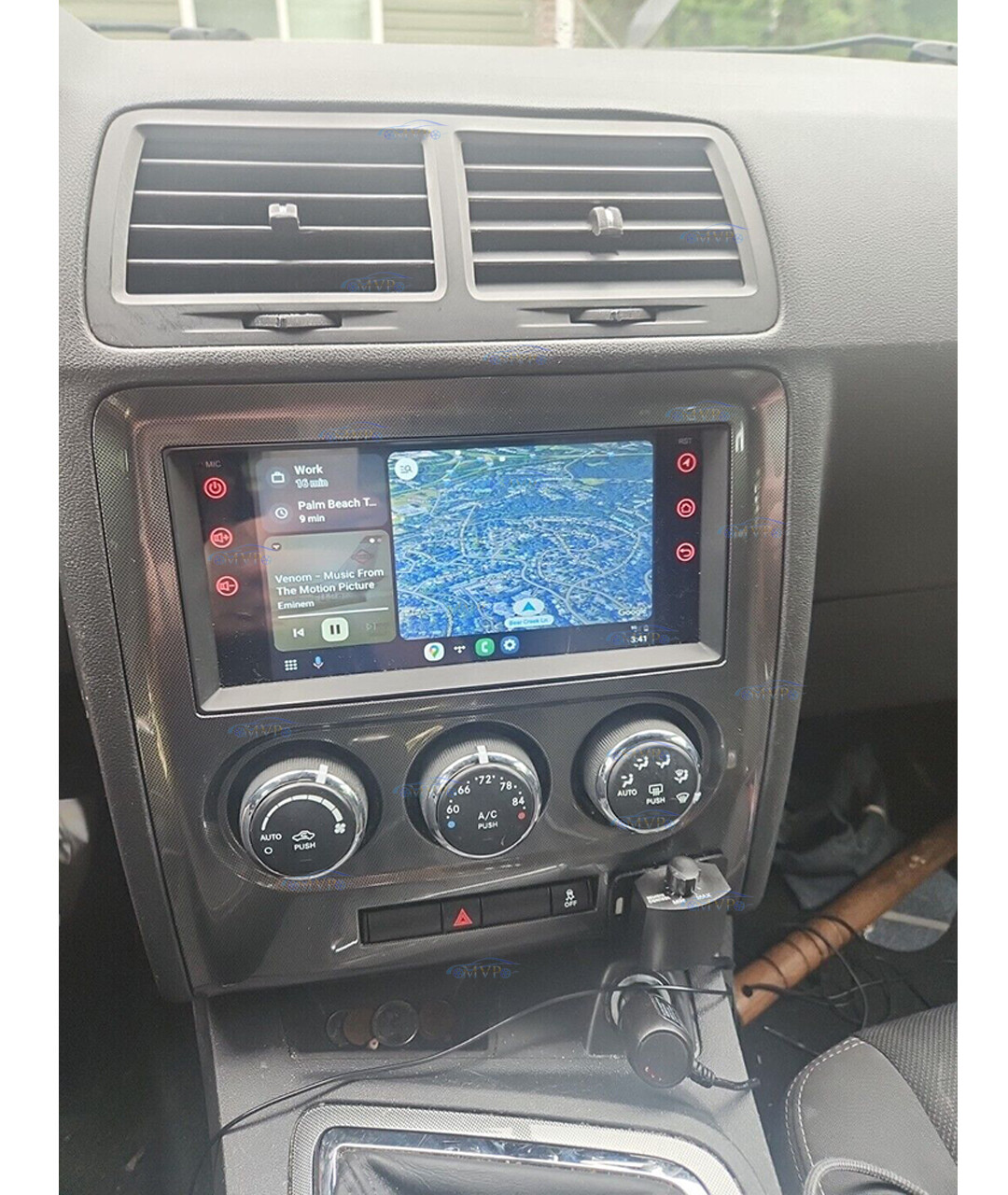 7″ For 2008-2014 Dodge Challenger Android 14.0 CarPlay Car Radio Stereo GPS NAVI