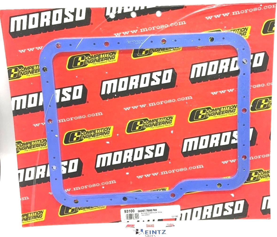 Moroso 93100 Transmission Pan Gasket Power Glide, Rubber/Steel Core, 3/16″ Thick