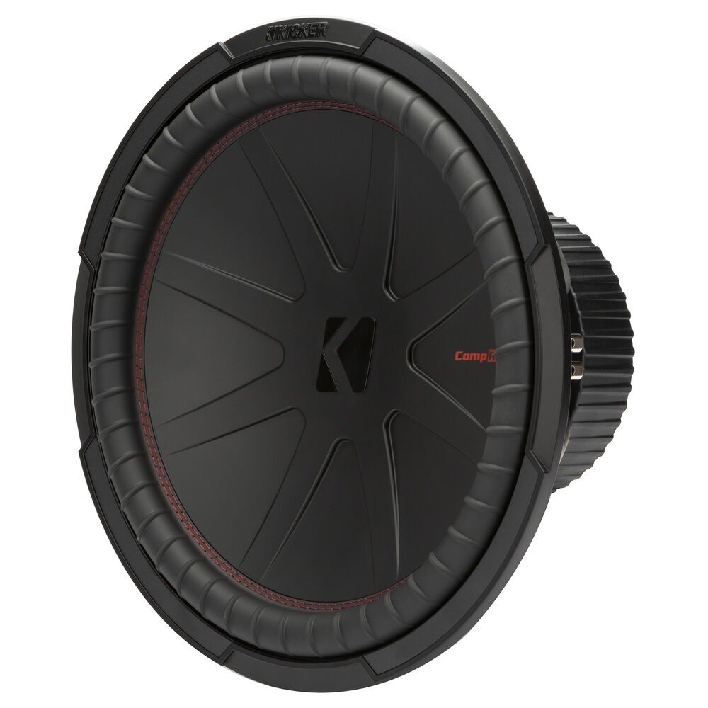 (2) Kicker CWR152 15” CompR Series Dual 2-ohm Subwoofer