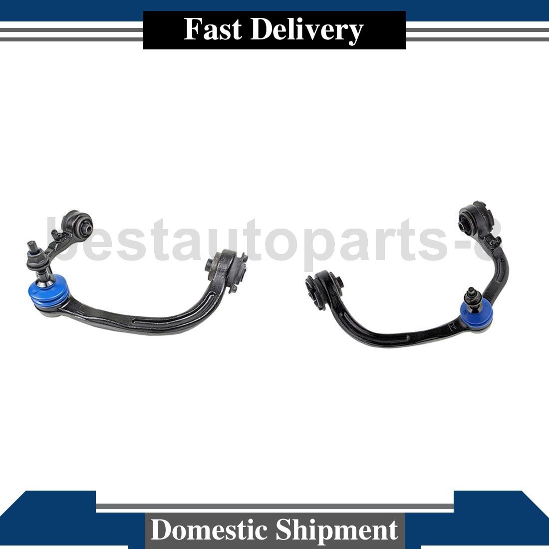Mevotech Control Arm with Ball Joint Assy Front Upper 2PCS For Ford Expedition