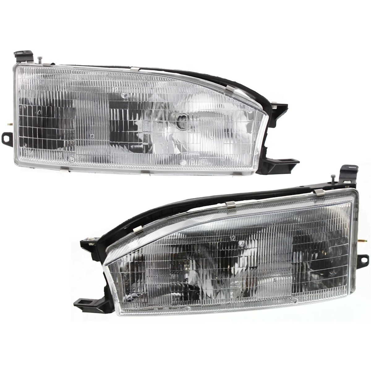 Headlamp Set For 1992-1994 Toyota Camry LH RH Halogen Assembly US Built Models