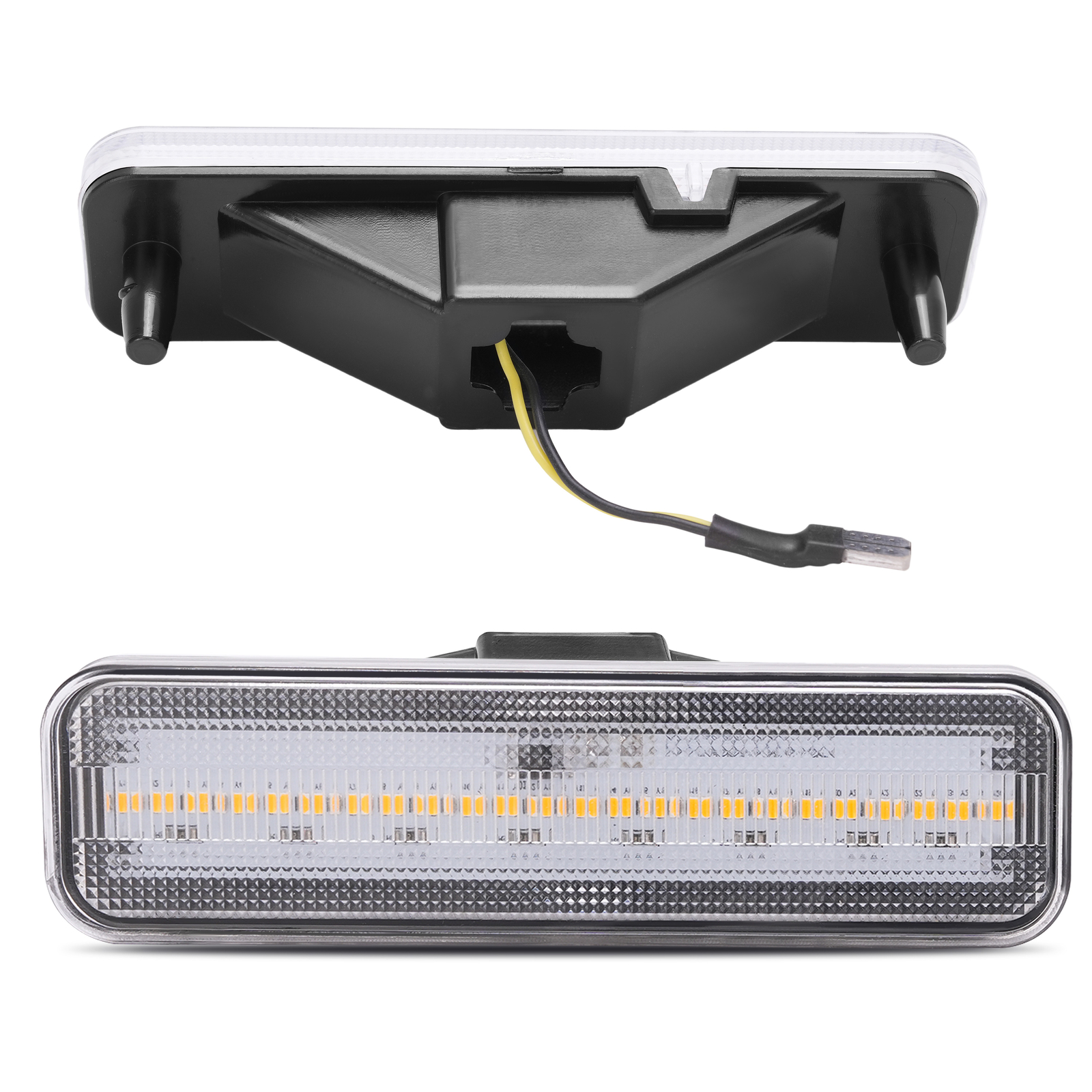 Front&Rear Red/Amber/White Side Marker Light For Chevy El Camino Malibu 1978-87