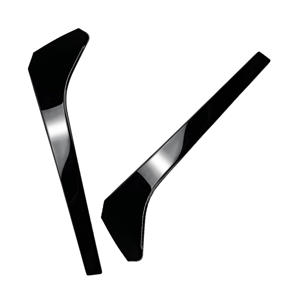 2pcs Rear Window Spoiler Side Wing Cover Trim For VW Tiguan MK2 R Line 2017-2023