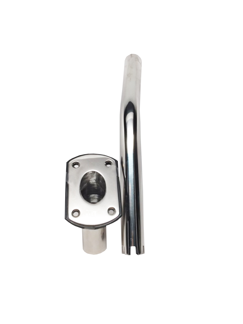 Pactrade Marine 2PCS S.S Boat Outrigger Pole Rod Holders Flush Mount