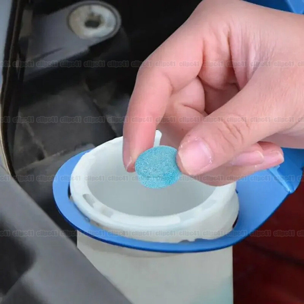 10Pcs Auto Car Windshield Washer Cleaning Solid Effervescent Tablets Accessories