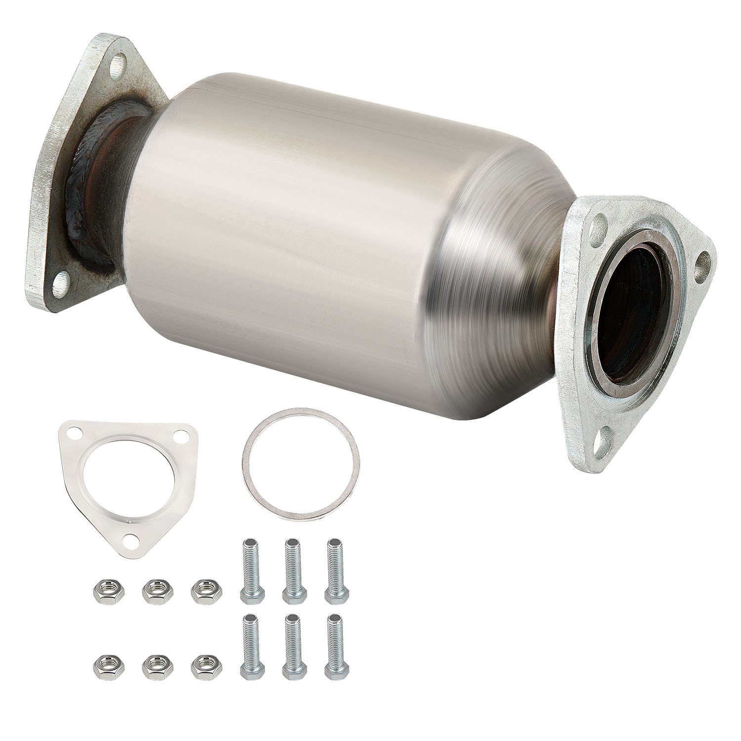 catalytic converter stainless steel for honda ridgeline bolt on connection
