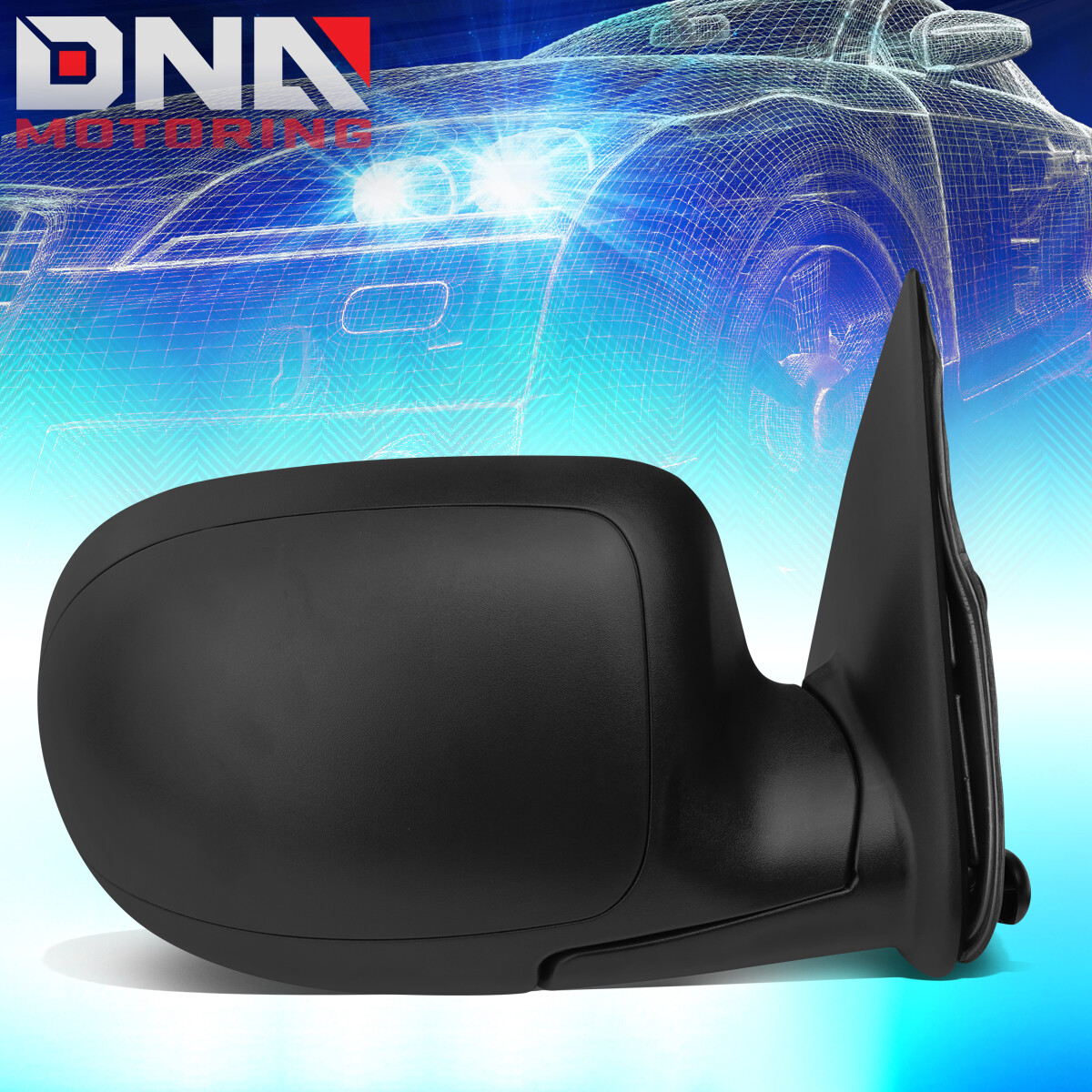 FOR 1999-2002 CHEVY SILVERADO/GMC SIERRA OE POWERED+HEATED SIDE VIEW MIRROR RH