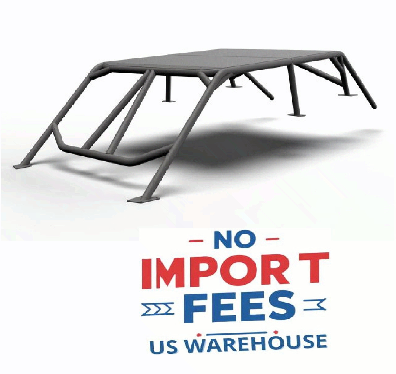 Can-Am X3 Max 4 Seat Flat Roof Kit Cage (Cage Only) LSK1234F FS