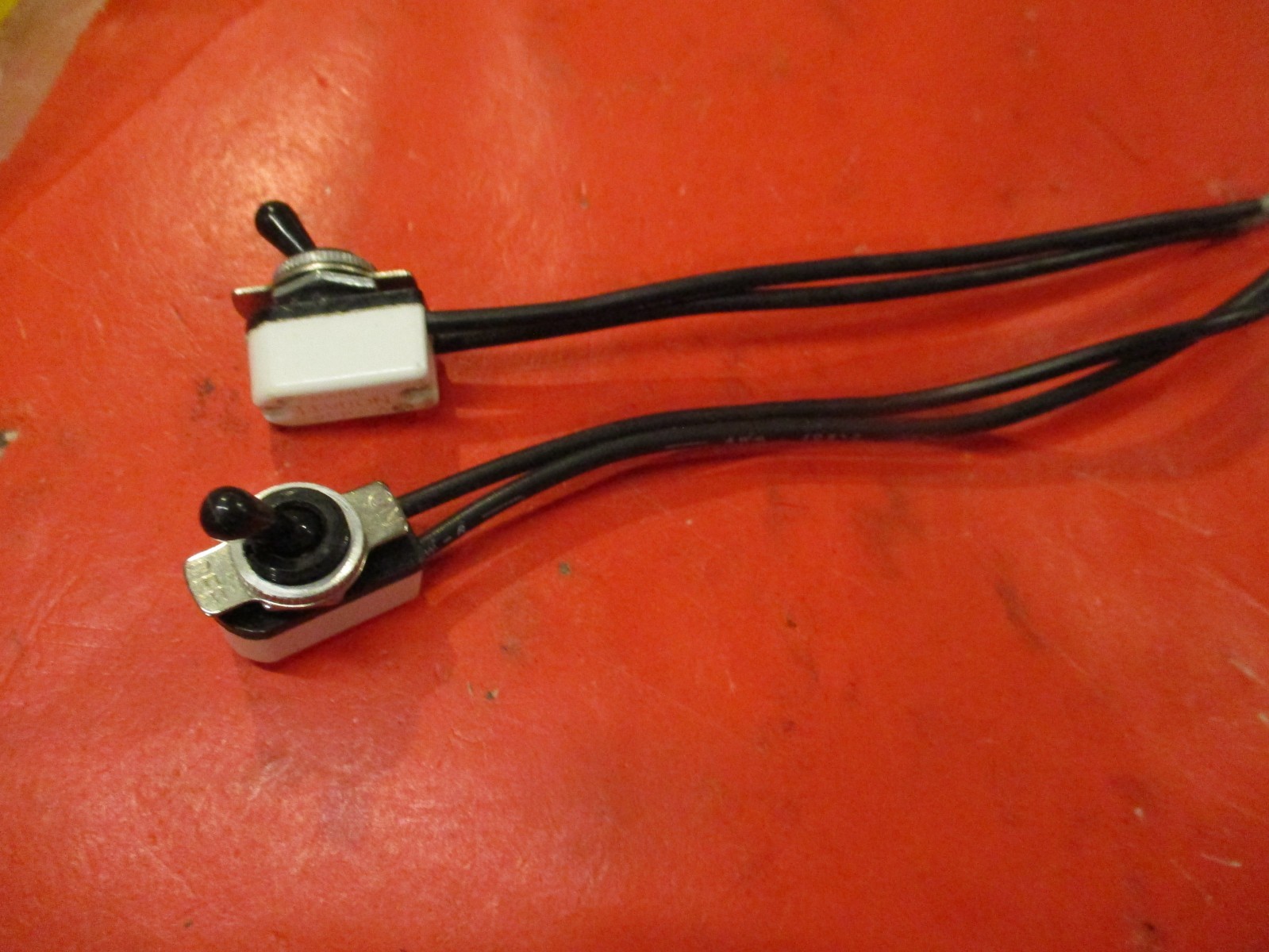 TOGGLE SWITCH WITH WIRE -LEVITON MADE IN USA LOT OF- 2