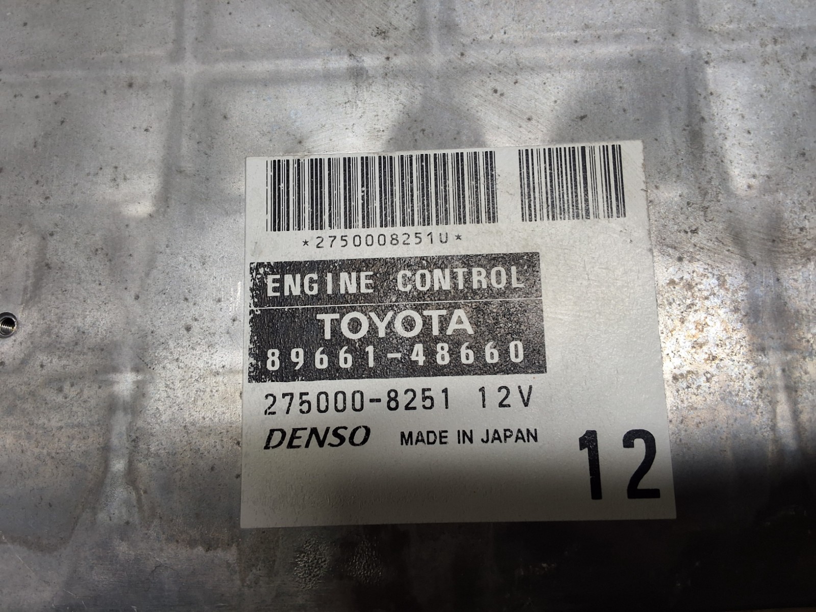 2004 Toyota Highlander 3.3 A/T 4wd Awd ECU engine computer # 89661-48660 */*