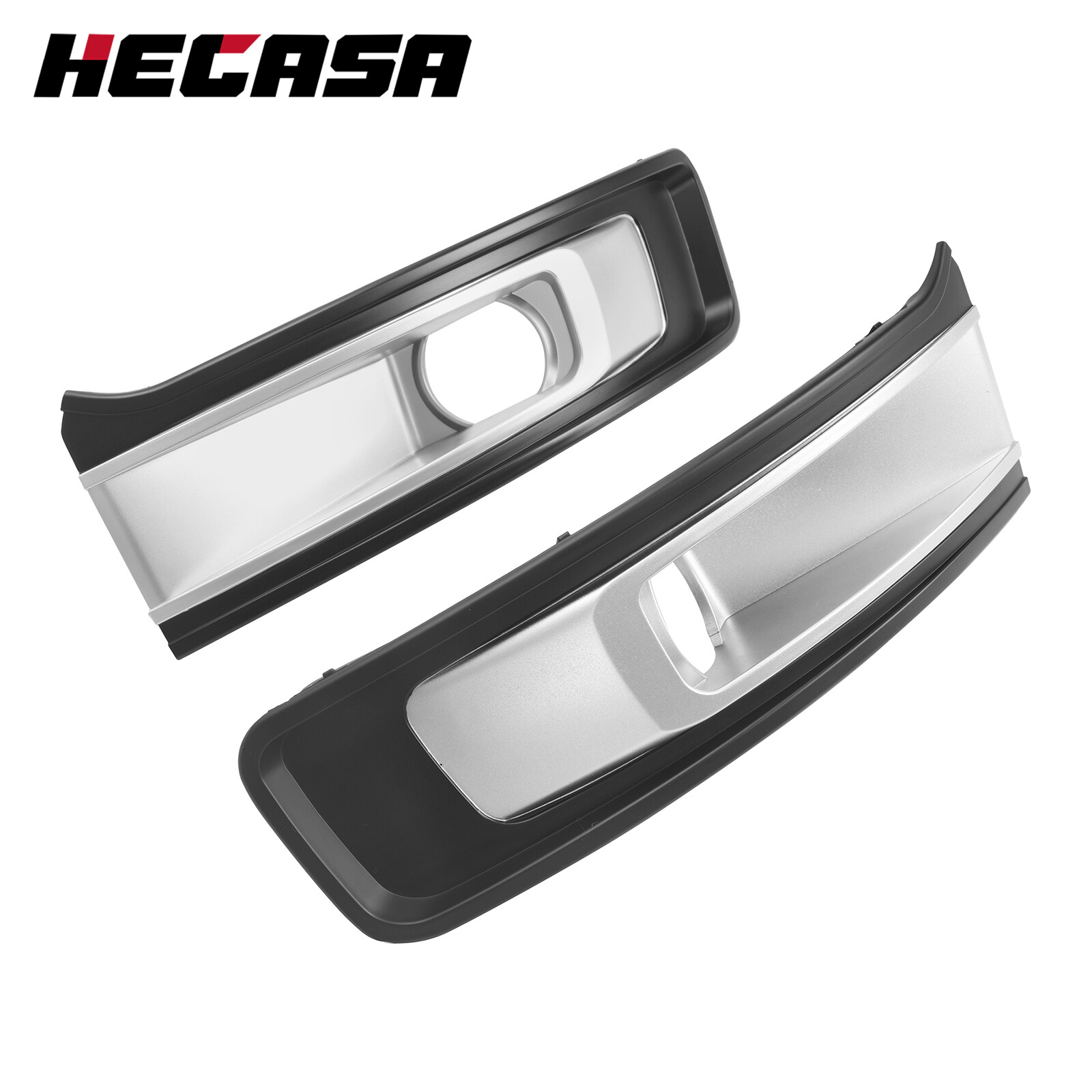 For Ford Flex 2013-2019 Pair Front Fog Lights Bezel Cover Set #FO1038130