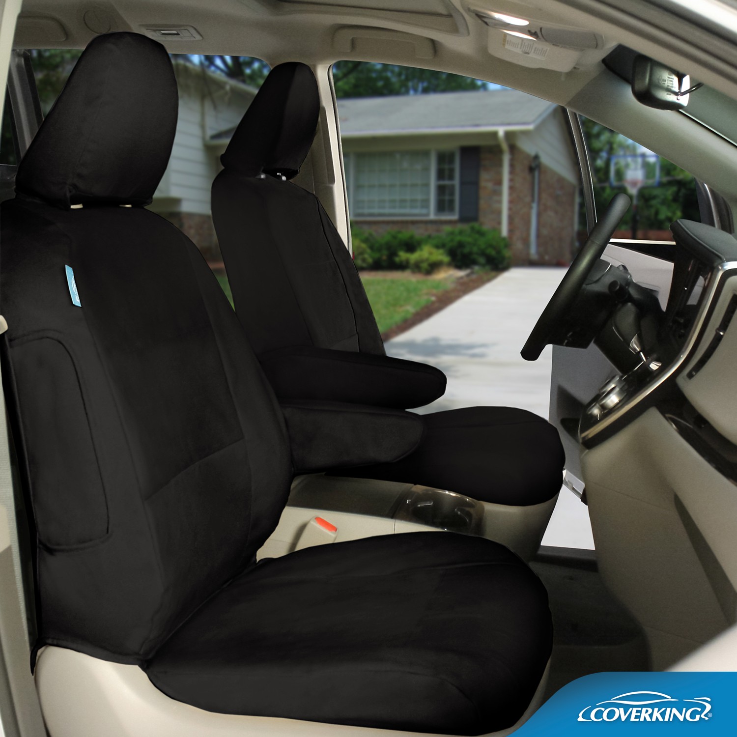 Polycotton Drill Custom Tailored Seat Covers for Hyundai Tucson – Made to Order