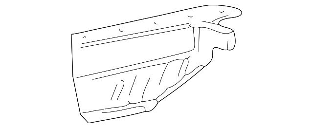 Genuine Ford OEM Sill Plate F7UZ-1513228-AAA