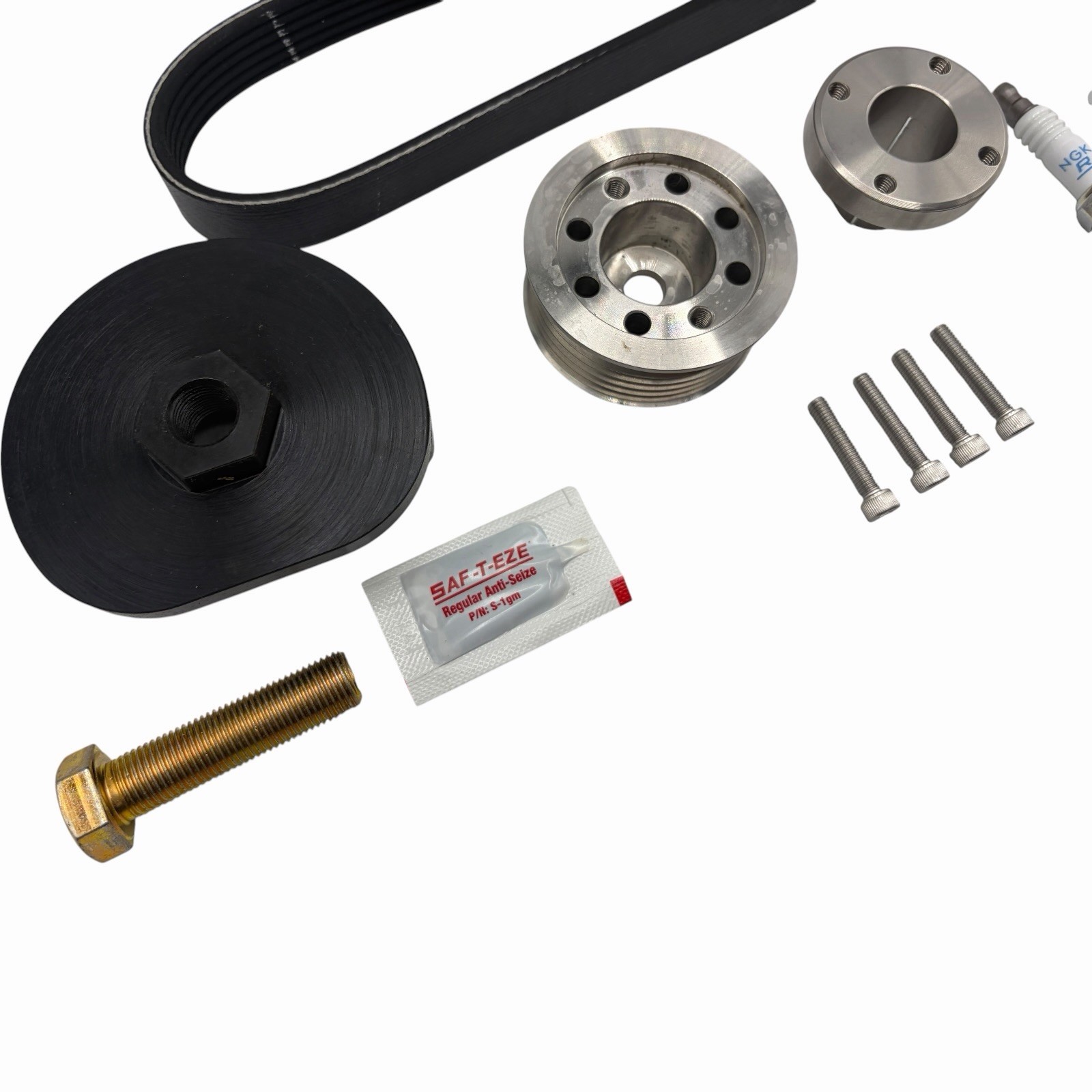 WMW 17% Supercharger Reduction Pulley Kit for R53 2002-06 MINI Cooper S and R52