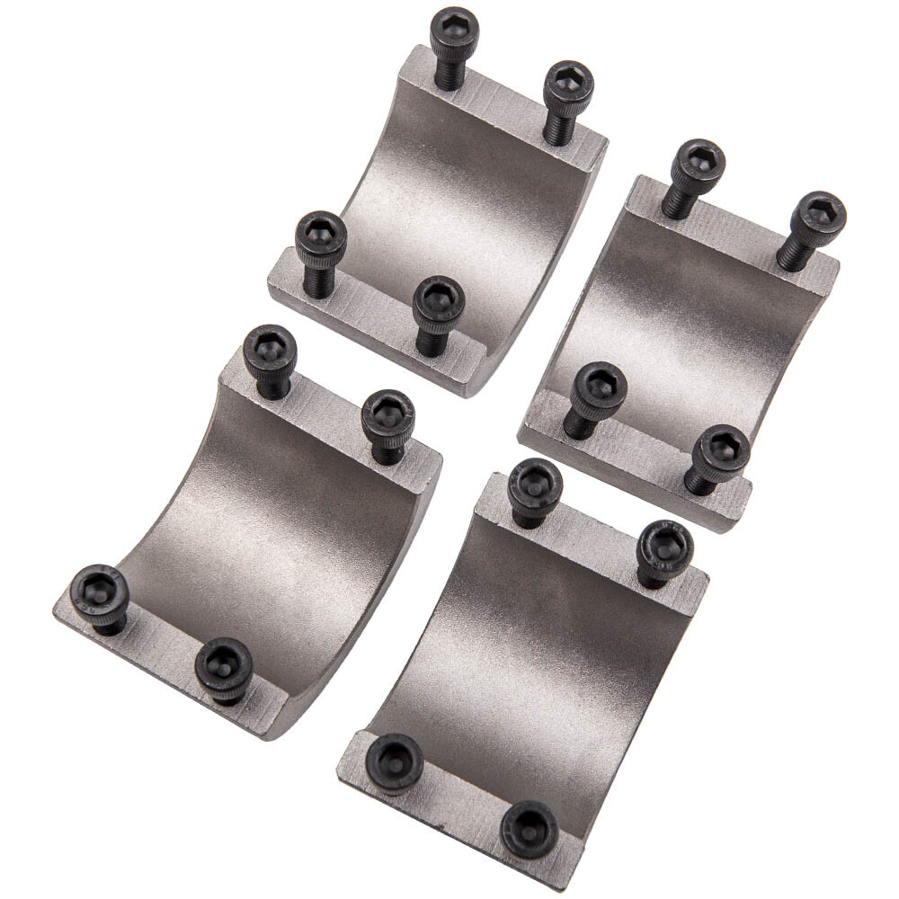 4x Steel Tube Clamp Bolt On 1.75″ 1 3/4″ Roll Bars Cages Tubing Weldable