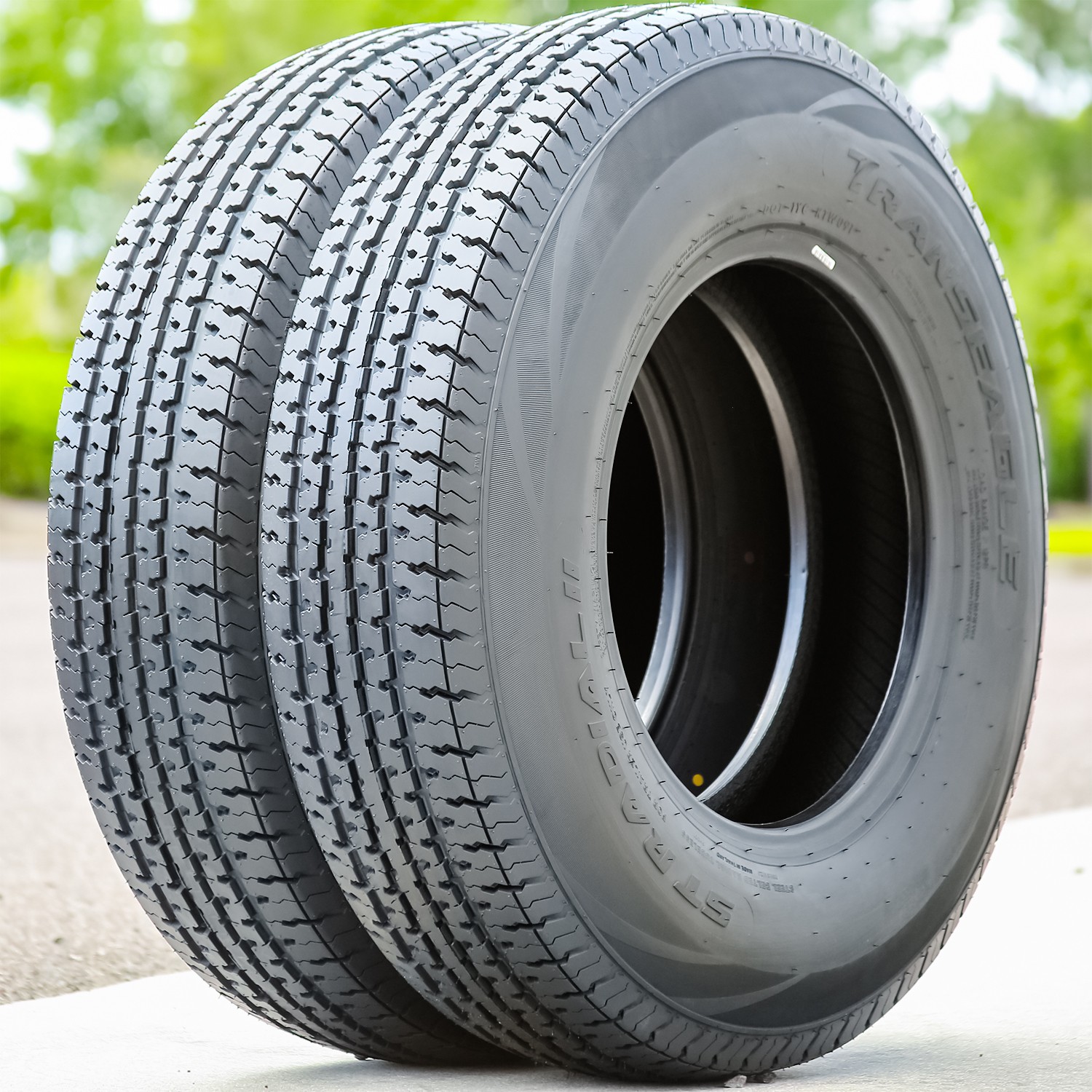 4 Tires Transeagle ST Radial II Steel Belted ST 175/80R13 Load E 10 Ply Trailer