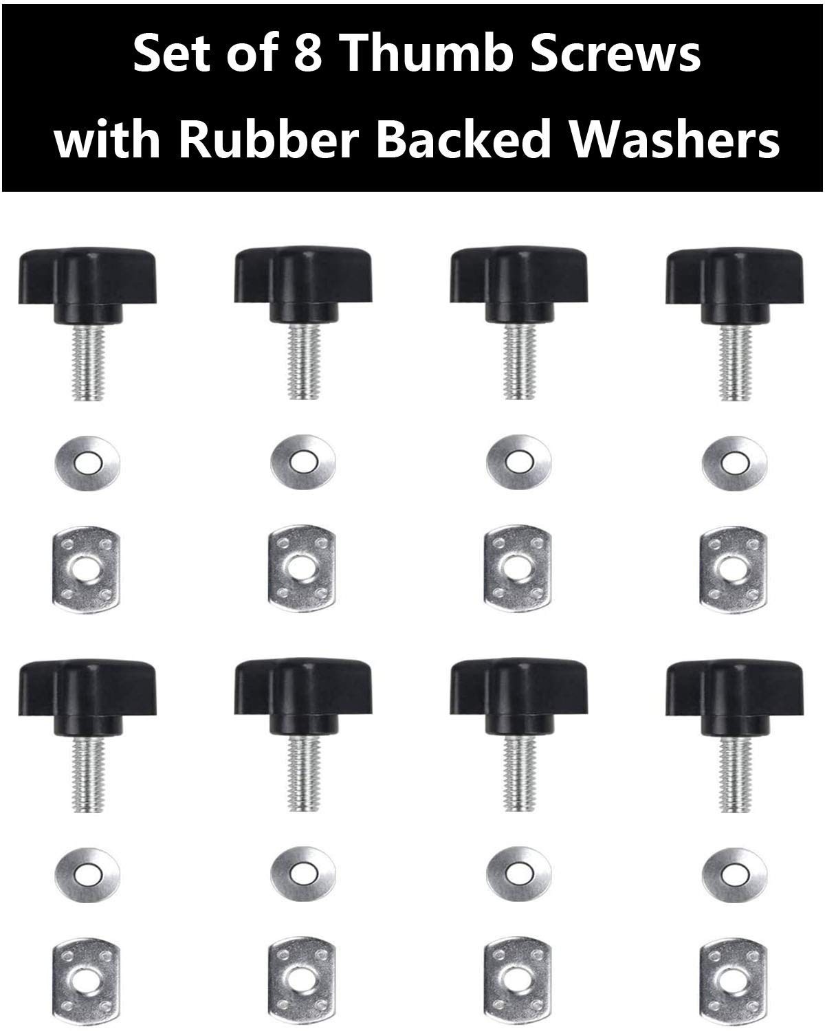 Fast Installation M8 Thumb Screws for Jeep Wrangler – Hassle-Free Hardtop Kit