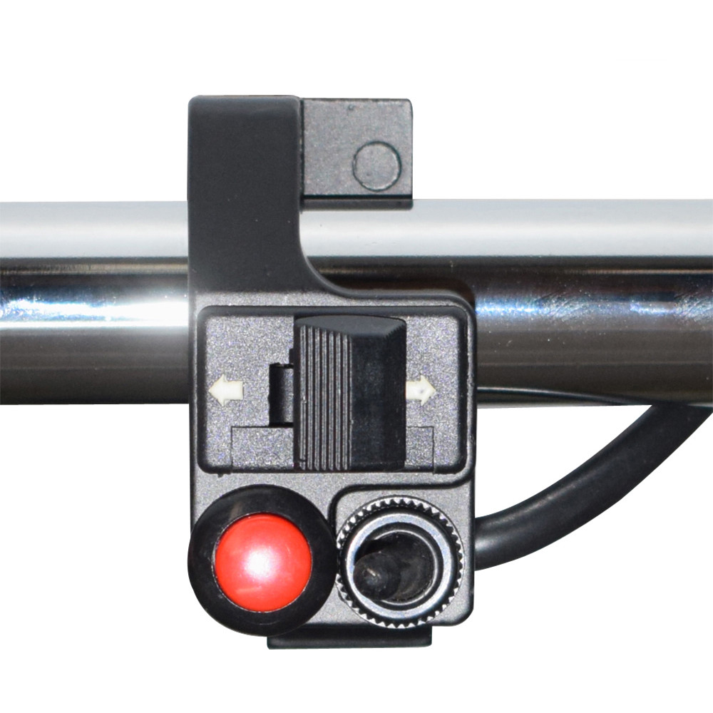 7/8″ Aluminum Left Motorcycle Handlebar Switch For Winker Turn Signal Horn Beam