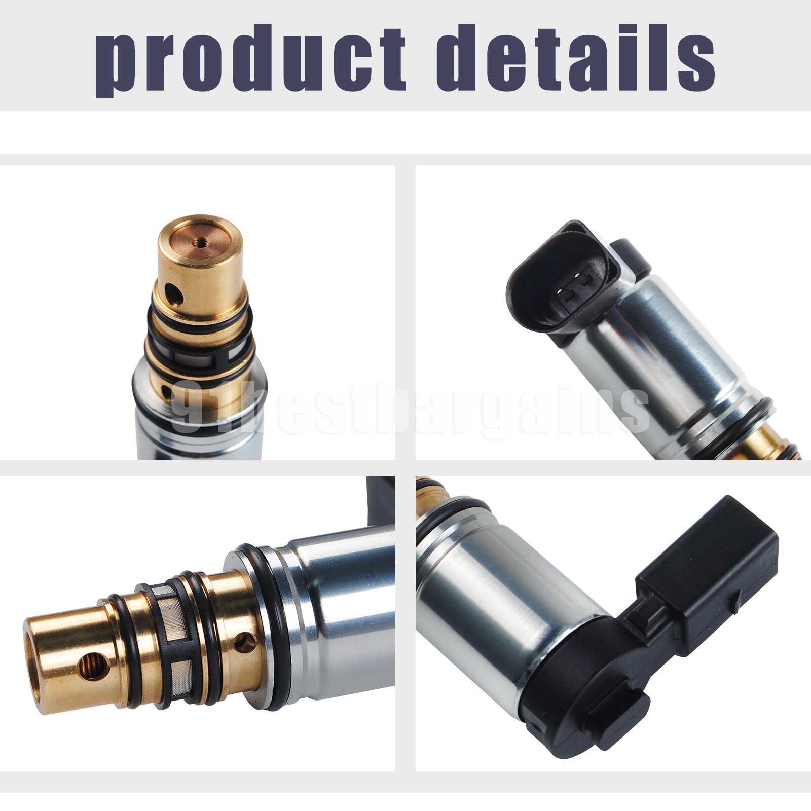 A/C Compressor Electric Control Valve Fits Volkswagen Jetta Passat Audi A3 A4 TT