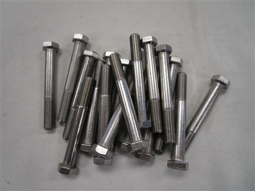 HEX HEAD BOLT STAINLESS STEEL 1/2″- 20 X 4″ SET OF ( 18 )