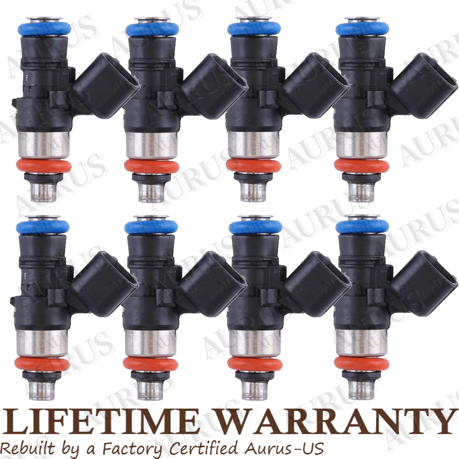 x8 OEM BOSCH Fuel Injectors for 2006-15 Cadillac Pontiac Chevy 7.0L 6.0 6.2L