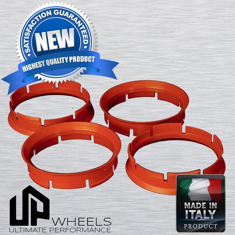 Polycarbonate Hub Centric Hubcentric Ring Rings for 72.6 72.56 Rims to 67.1 Car