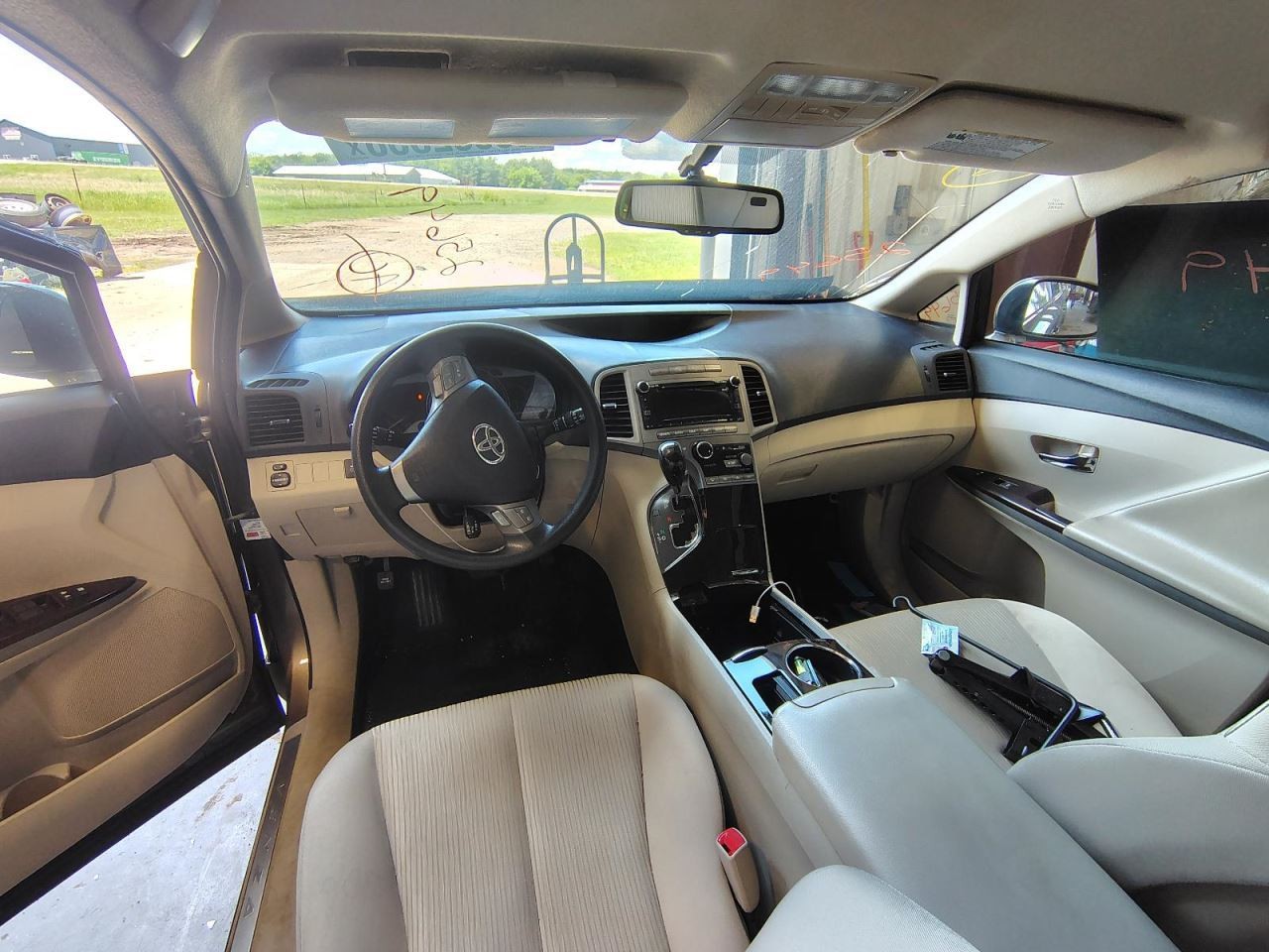 Rear View Mirror Automatic Dimming Halogen Headlamps Fits 09-16 VENZA 1586933