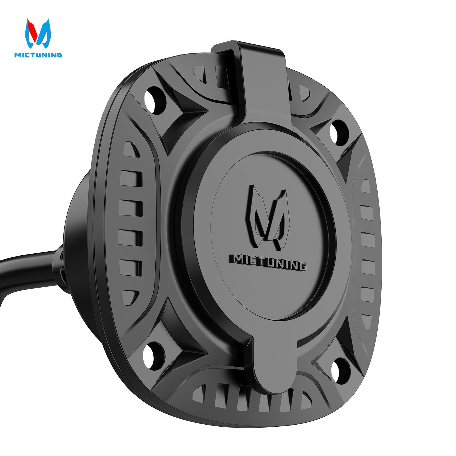 5-in-1 AC Port Plug 20A RV Shore Power Inlet Plug T-Blade Adapter with Hole Saw