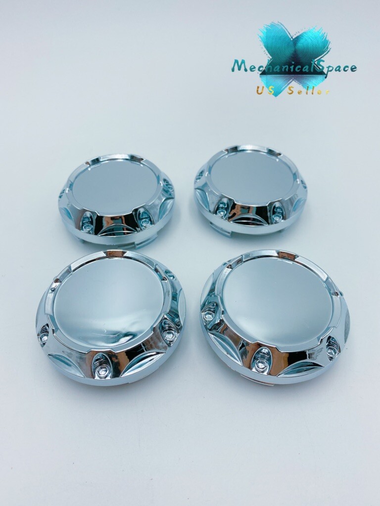4 PCS 64MM TOP Quality Universal ABS Car Wheel Center Caps Dust-Proof Cover Car