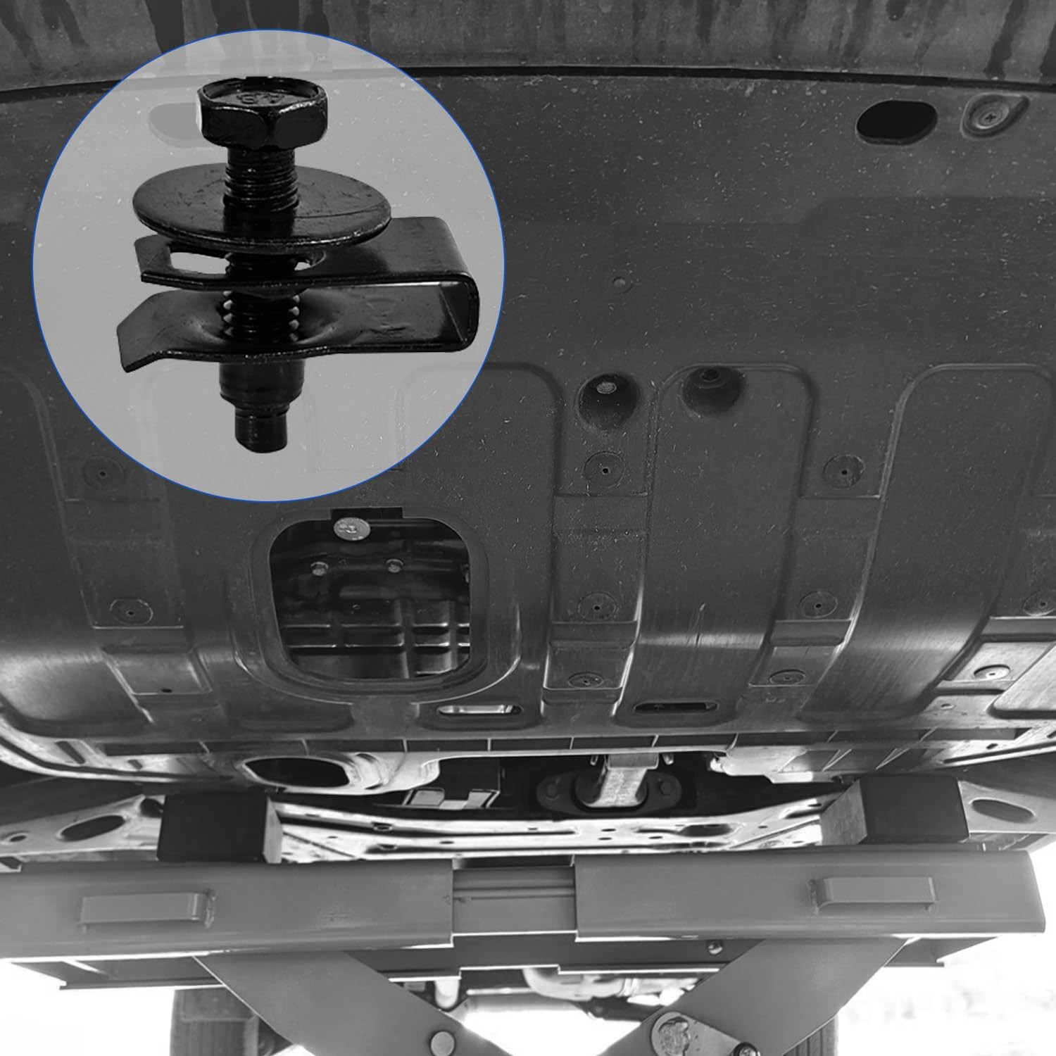 50Pack M6-1.0 U Clips Automotive Kit with Speed Nuts and Screw –