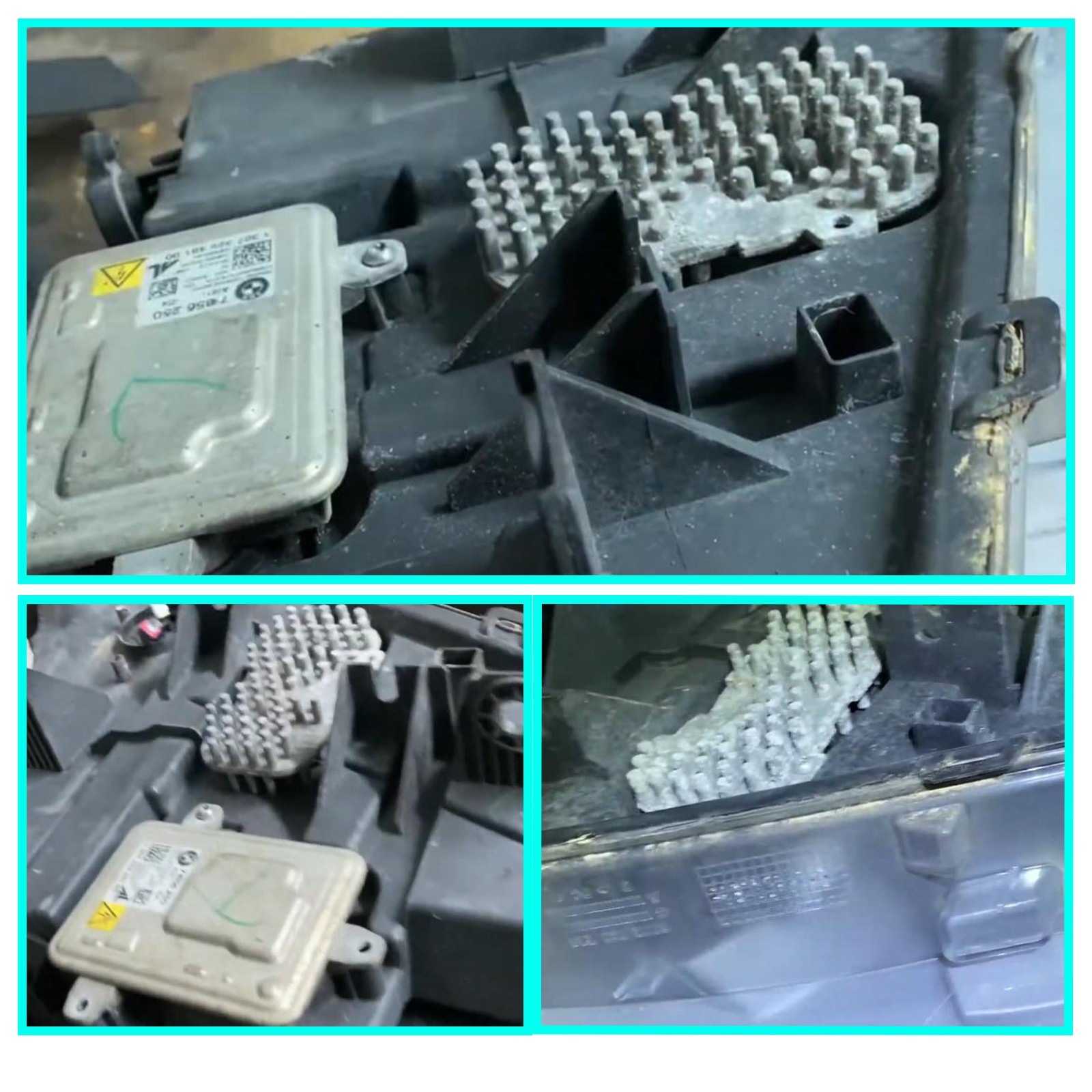 ? Headlight LED Light Insert Diode Module For BMW X5 E70 F15 F85 X6 F16 F86 X3