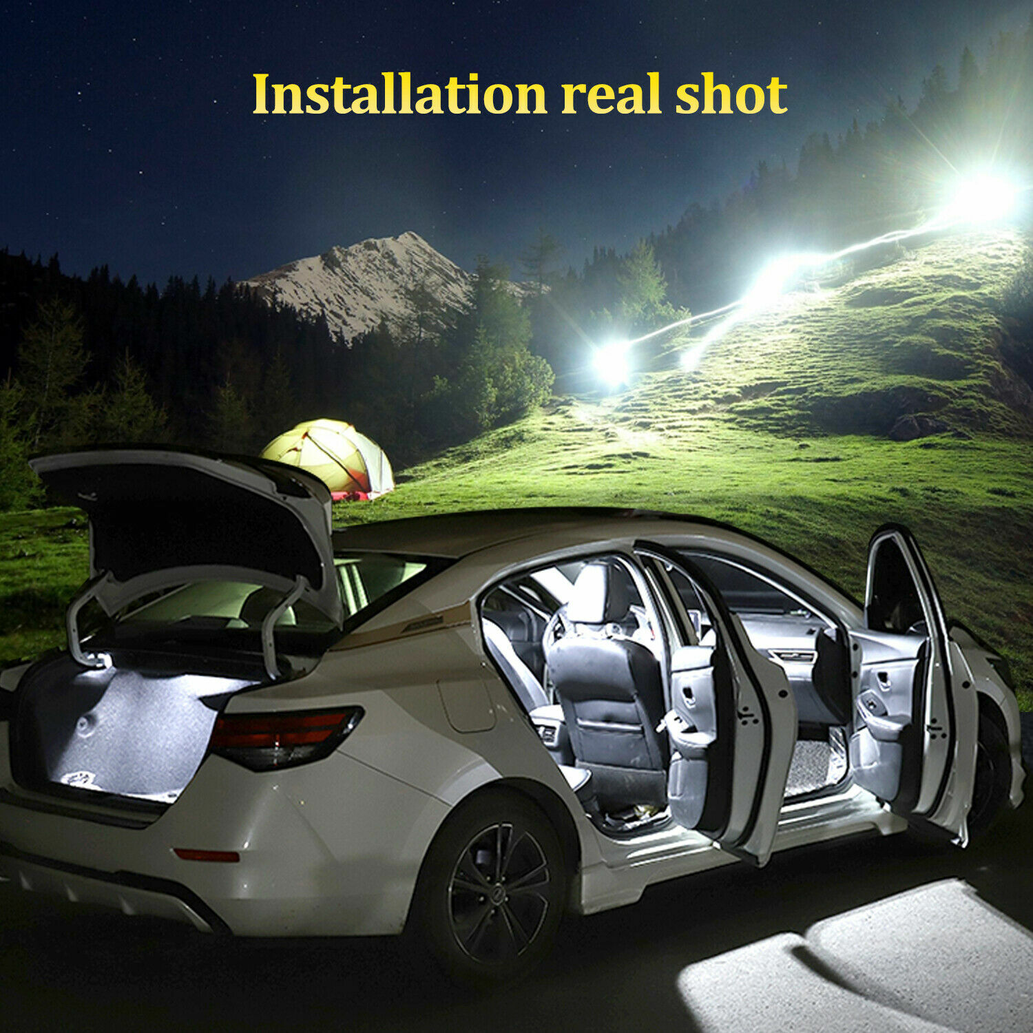 6pcs Canbus LED Interior Dome Map Light Package Kit For MX-5 Miata NC 2006-2014