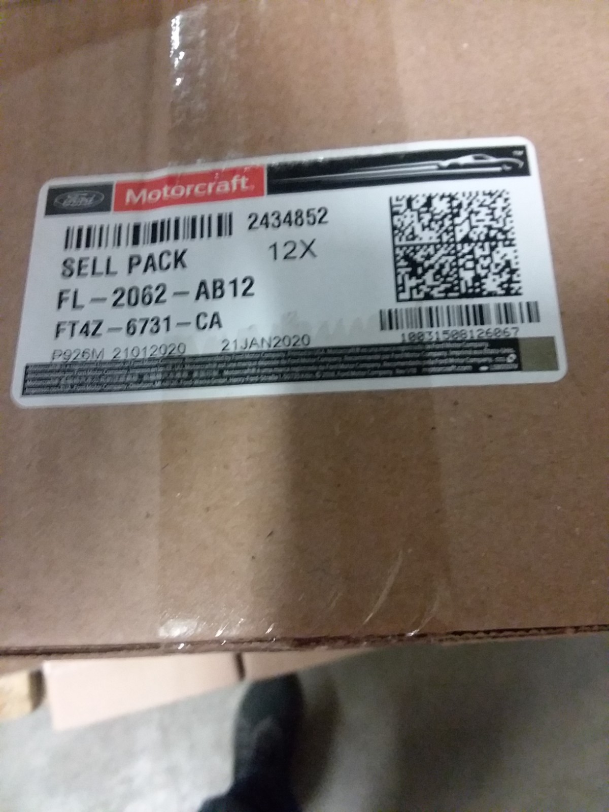 12 NEW Engine Oil Filter Motorcraft FL-2062-A FL2062 FL2062AB12 FAST SHIPPING