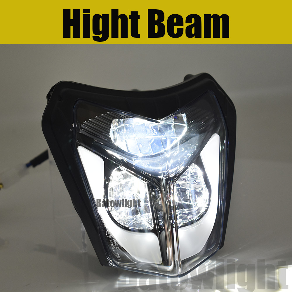 NEW LED Headlamp DRL w/Yellow Turn For KTM EXC XCW EXC-F 250 300 350 450 500 690