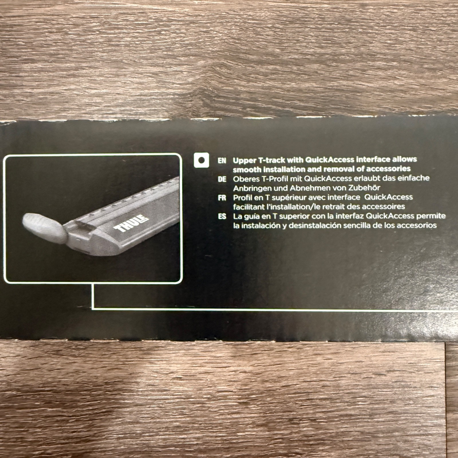 Thule WingBar Evo 127 (50in.) BLACK 711320 (2 Pack) _ BRAND NEW!