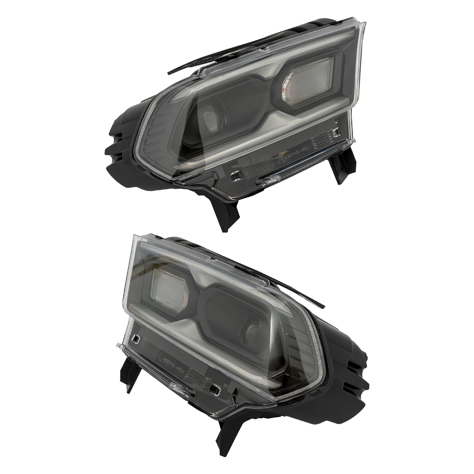 Pair LED Headlights For Dodge Durango 2021 2022 2023 Left & Right Side Headlamps