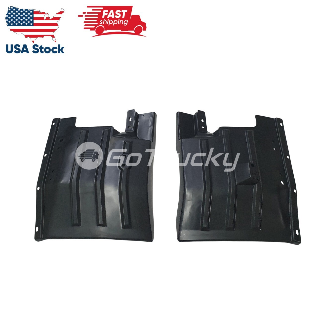 2x Guard Mud Flap Left Right Front Set For ISUZU NPR NQR 95-07