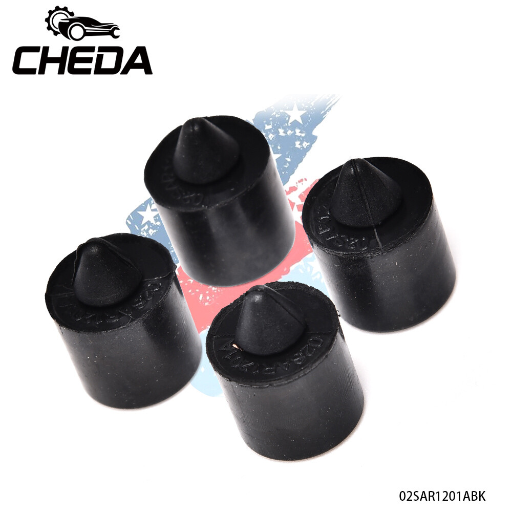 16.5MM Exterior Rubber Bumper Repair Set Of 4 Fit For Ford Ranger F150 Lincoln U
