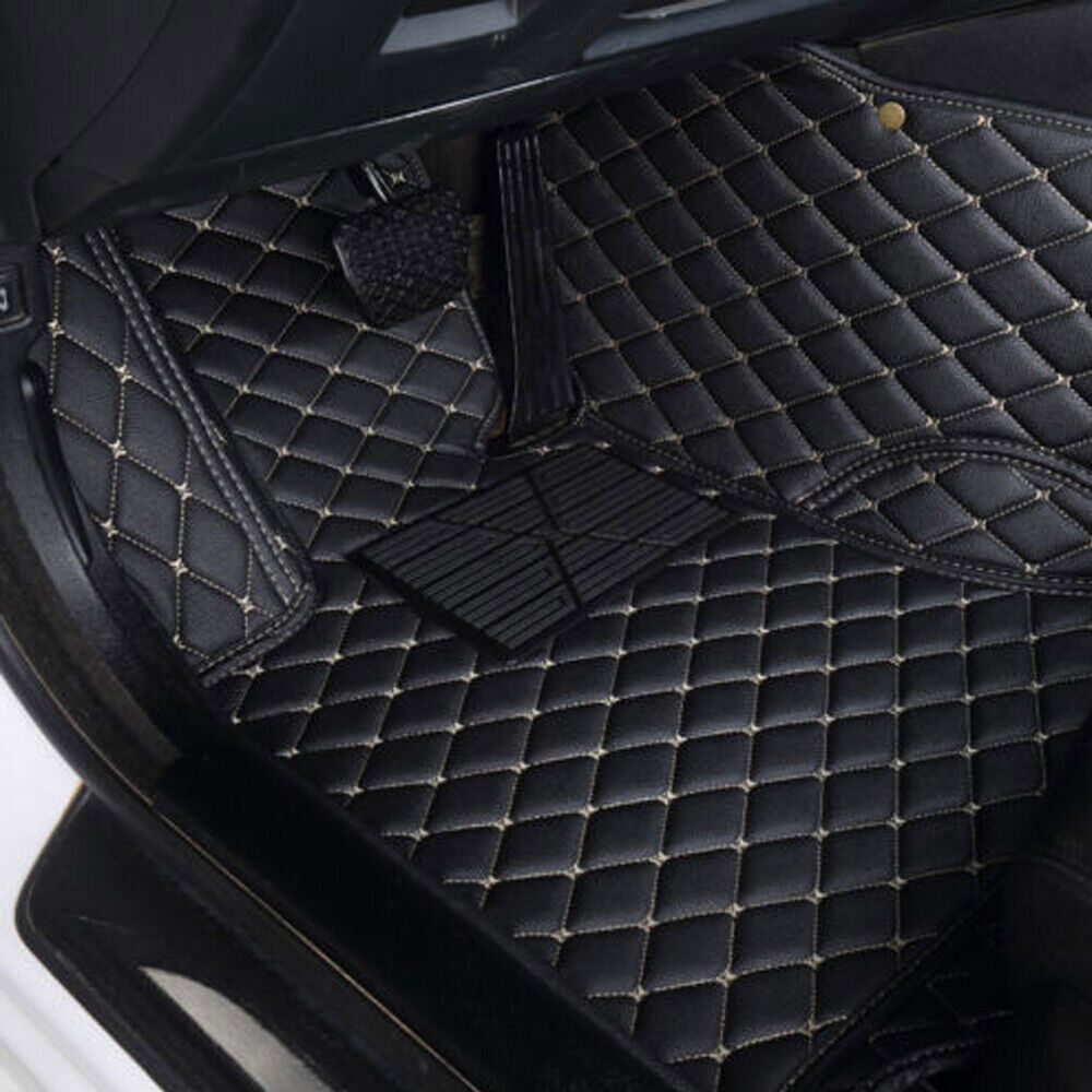 Diamond Car Floor Mats Fit for Dodge Charger/Challenger 2011-2019 Car Front+Rear