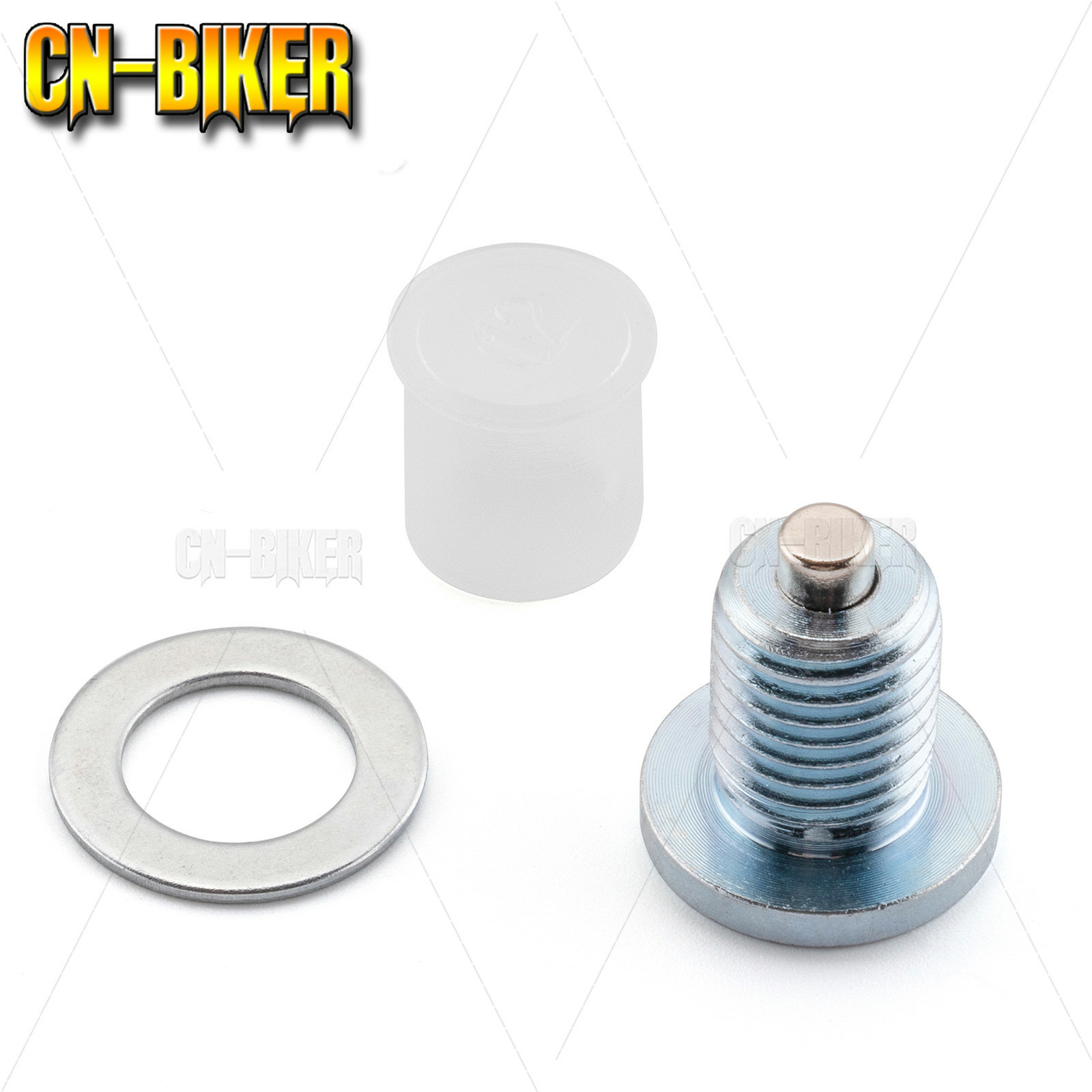 Low-Profile Magnetic Drain Bolt Plug For KAWASAKI KLR650 Adventure/Traveler 87+